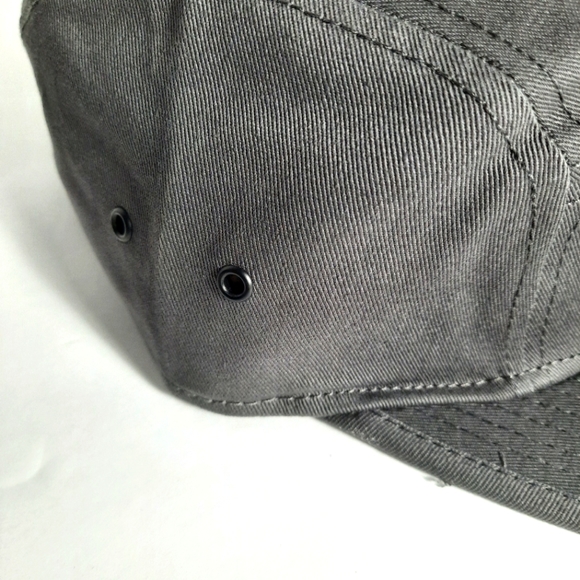 NEW Tennessee Volunteers Flag Element 5 Panel Camper Strapback Hat DARK GREY - Picture 5 of 5